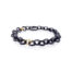 spiral pattered link bracelet
