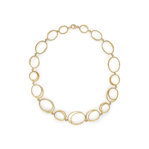 Oval Swirl Necklace