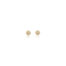 Barnacle stud earrings in 18k with diamonds