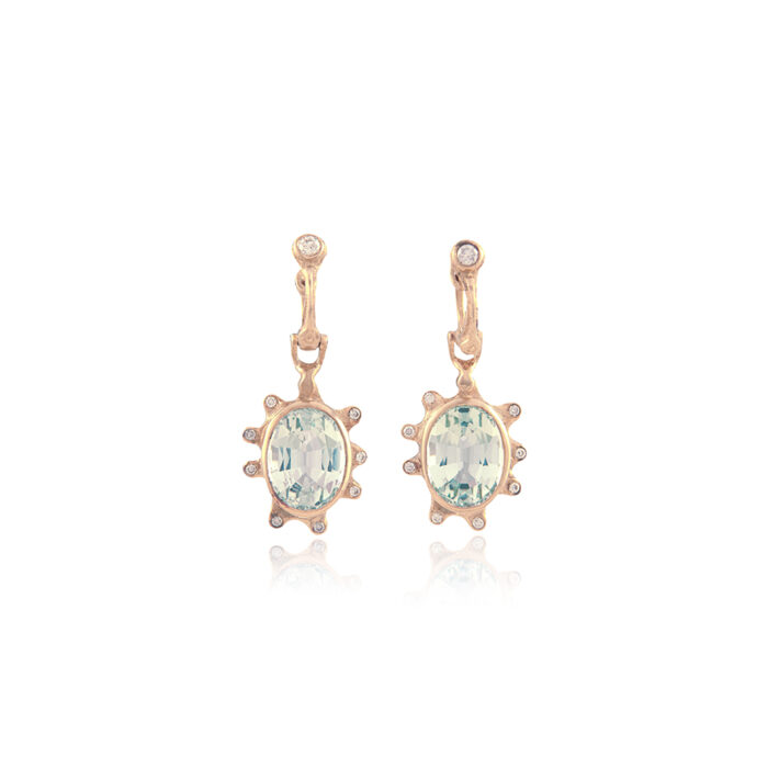 aquamarine earrings