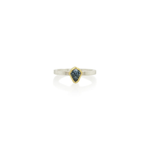 grey spinel shield ring