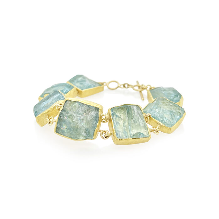 aqua natural surface bracelet