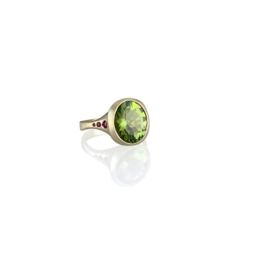 peridot ring