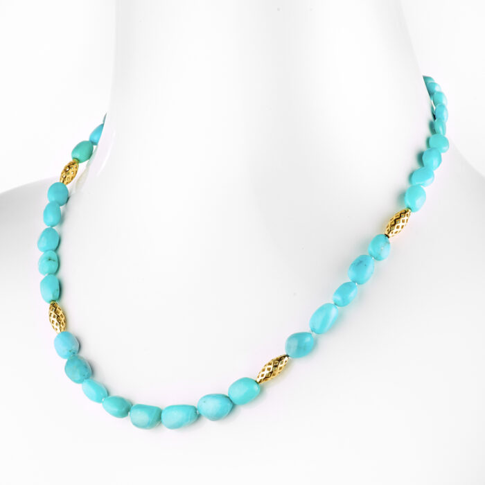 sleeping beauty turquoise necklace