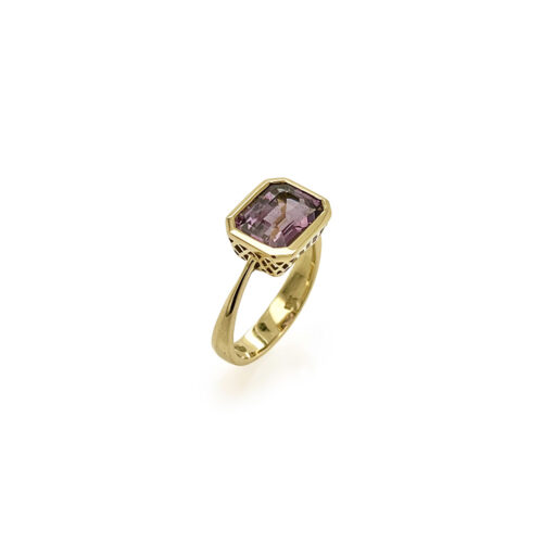 lavender spinel crownwork ring