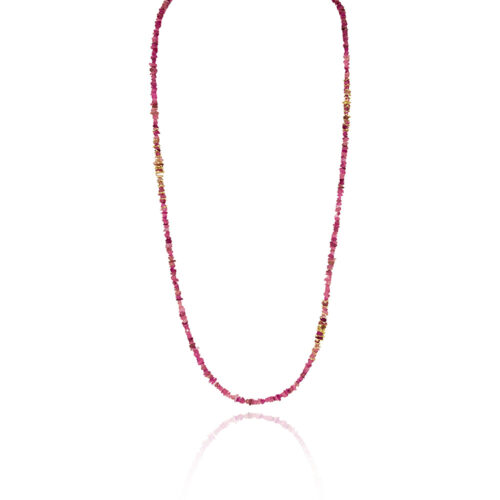 pink tourmaline necklace