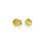 "scribble" stud earrings in 18k and Platinum