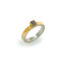 3.5 mm wide diamond cube ring
