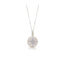 wanderer necklace with chalcedony and diamond
