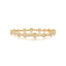 happy circles hinged bracelet with diamonds