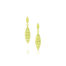 double navette earrings with diamonds