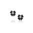 Shadow earrings with fresh water pearls and diamonds