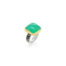 Sugarloaf chrysoprase ring