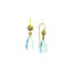 Tear drop moonstone earrings