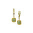 Grey rose cut diamond earrings with lever backs