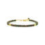 Chocolate diamond faceted bead bracelet, approximately 20 cttw, with 18k yellow gold owl spacer beads with VS White diamonds. Bracelet is 7" long with a 1 3/4" extension chain and lobster clasp. Diamonds are graduated 4mm-4.5mm.