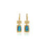 "Venetian" Collection Australian Boulder opal earrings
