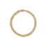 Perry small chain bracelet with interlocking links in 18k yellow gold. Bracelet is 7 3/4" long x 3/16" D (4mm).