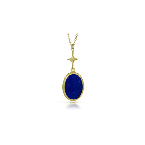 Stella Necklace with Lapis Lazuli