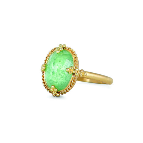 Pariaba tourmaline ring