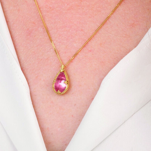 Rhodonite pendant